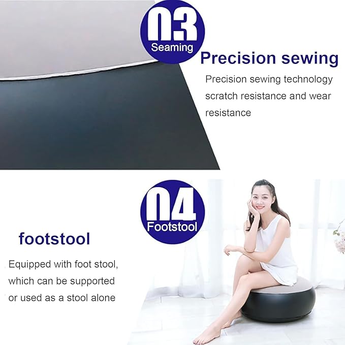 Inflatable Sofa & Leg Support + Air Pump