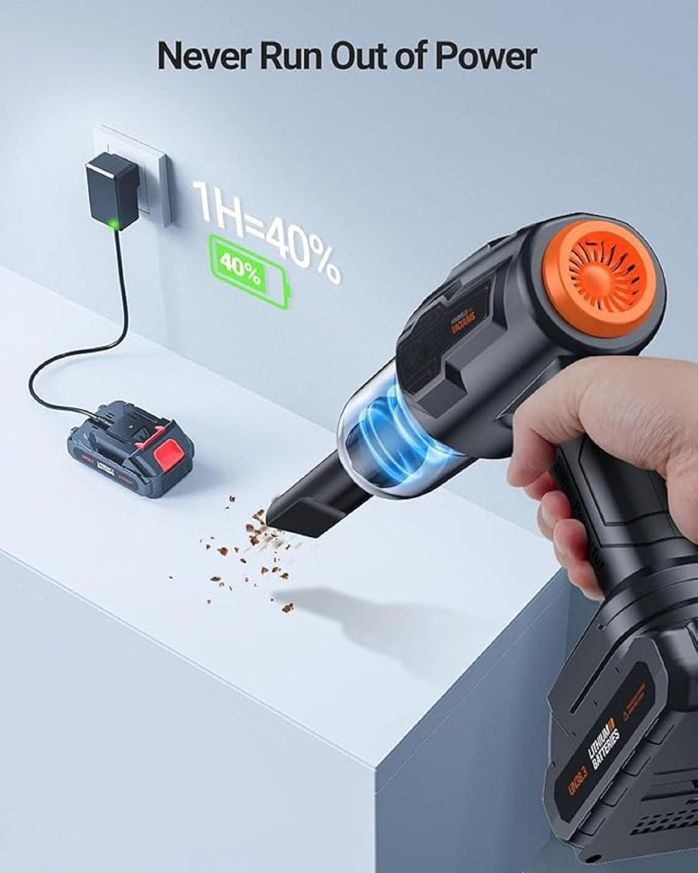 Powerful Wireless Vacuum Cleaner