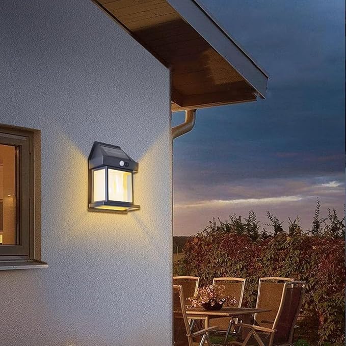 Outdoor Solar Wall Light - Waterproof