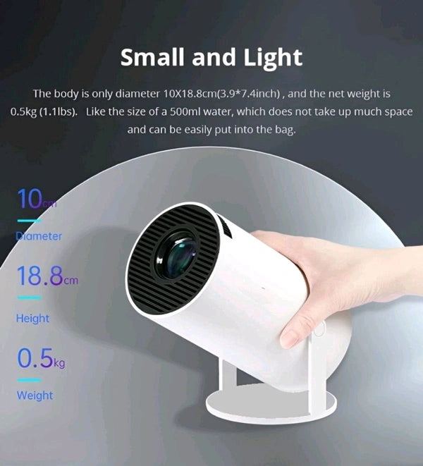 Projector with Wi-Fi & Bluetooth