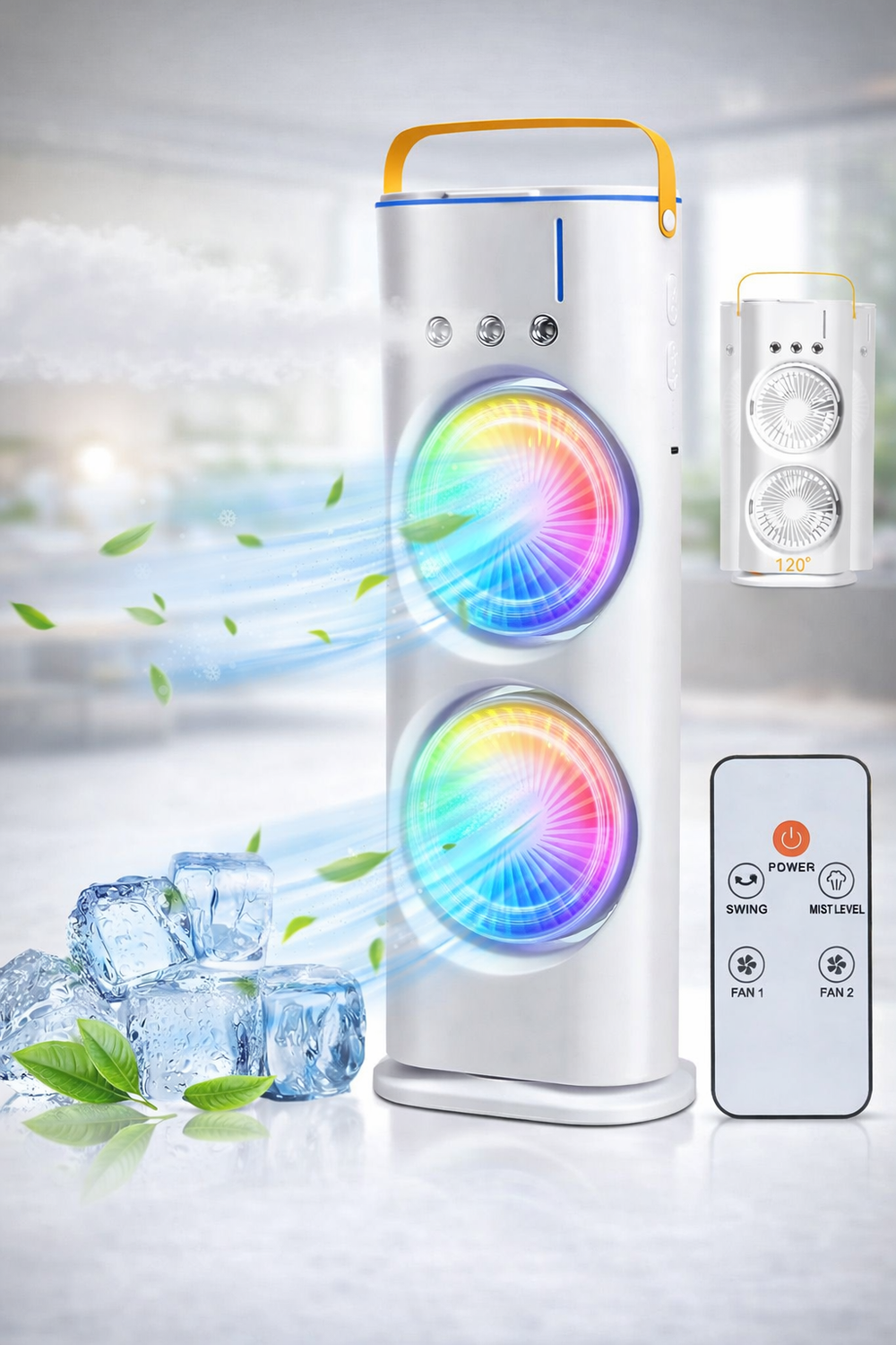 Double-Ended Cooling Fan